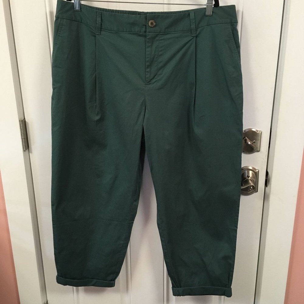 NWT A New Day Slim Ankle Pant - Green - 1X